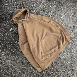 Vintage Brown Nike Hoodie (XL)